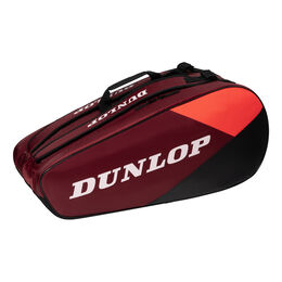 Tenisové Tašky Dunlop D TAC CX-CLUB 10RKT BLACK/RED